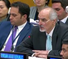 الجعفري: السعودية تفتقد أدنى معايير احترام ميثاق الأمم المتحدة ومبادئ القانون الدولي وحقوق الإنسان-فيديو