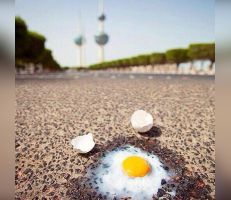 الكويت تسجل أعلى درجة حرارة على مستوى العالم يوم السبت