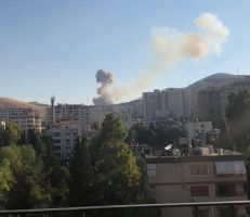 انفجار في منطقة عسكرية غرب دمشق