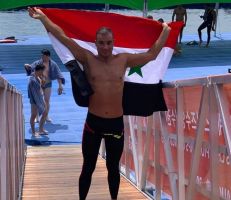 السباح فراس معلا يحصد الميدالية الفضية  في بطولة العالم للماسترز