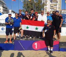 الرياضة السورية تبصم في باتراس بفضية وبرونزيتين