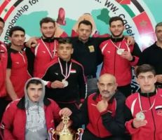سبع ميداليات متنوعة لسورية في بطولة العرب للمصارعة