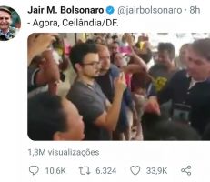 تويتر يزيل مقاطع فيديو لرئيس البرازيل يشكك فيهما بإجراءات الحجر ضد فيرس كورونا