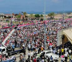 مسيرات حاشدة في طرطوس رفضاً للعقوبات الاقتصادية الأمريكية