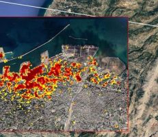 "ناسا" تنشر صور جوية تكشف حجم الضرر الناجم عن انفجار مرفأ بيروت