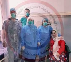 سيدة حامل بالشهر السابع تتعافى من فيروس كورونا في دمشق