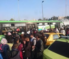 مطالبة بزيادة أجور النقل ومحافظة ريف دمشق توضح سبب الازدحام!