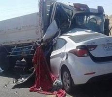 حادث سير في مصر يودي بحياة 6 سوريين من عائلة واحدة..