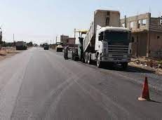 إعادة الورش للعمل من جديد لصيانة طريق مصياف_حمص