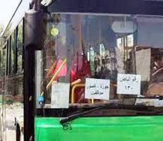 محافظة ديرالزور تسير حافلات نقل داخلي لنقل الطلاب أثناء الامتحانات