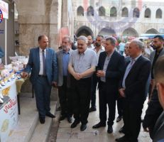 مهرجان صنع في سورية بمشاركة أكثر من 100 فعالية اقتصادية بخان رستم باشا في حماة