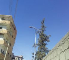 الطاقة البديلة لإنارة أحياء مدينة دير الزور