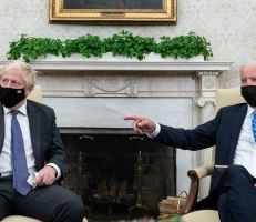 جو بايدن يرفض الالتزام بإبرام اتفاقية للتجارة الحرة مع بريطانيا