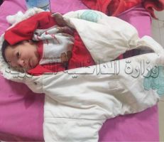 العثور على طفلة حديثة الولادة ضمن حرم الجامع الأموي في دمشق