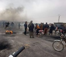 تظاهرات ضد ميليشيا "قسد" في ريف ديرالزور الشمالي الغربي