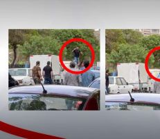 في دمشق .. توقيف صاحب سوبر ماركت يحمل مسدساً ويهدد بإطلاق النار على نفسه في الشارع!