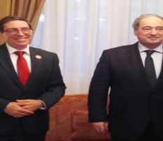 وزير الخارجية السوري يلتقي نظيره الكوبي في الجزائر وتأكيد على أهمية العلاقات بين البلدين