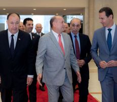 الرئيس الأسد يستقبل روبن فرنانديز رئيس مجلس الشيوخ في جمهورية الباراغواي والوفد المرافق له