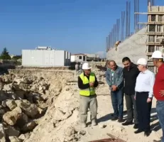 تفقد العمل في مشروع محطة التصفية في اللاذقية وإنجاز أعمال نفق 16 تشرين