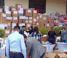 الجالية السورية في الإمارات تقدم مساعدات للمتضررين من الزلزال