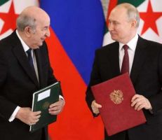 بوتين يستقبل الرئيس الجزائري في الكرملين ويوقعان “إعلان الشراكة العميقة”
