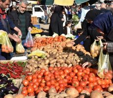 ارتفاع ملحوظ بأسعار الخضار والفواكه في أسواق دمشق وريفها