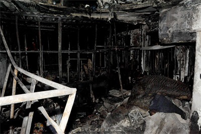 وفاة سبعة أطفال أشقاء جراء حريق في منطقة العمارة