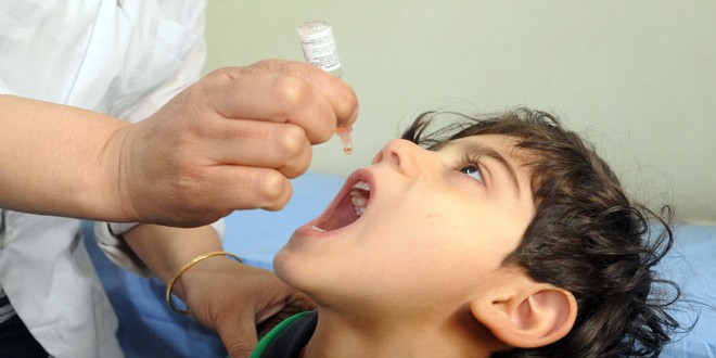 حملة تلقيح ضد شلل الأطفال الأسبوع القادم