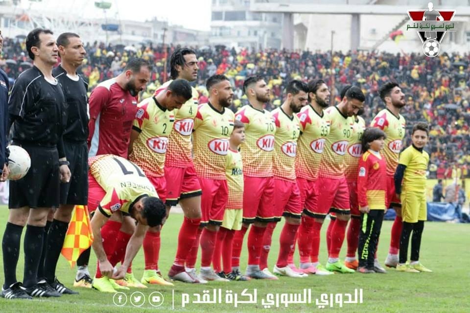 ادارة نادي تشرين تتراجع عن عقوبة 5 لاعبين