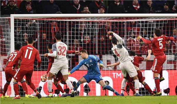 ليفربول يقتل أحلام البايرن ويتأهل للربع النهائي للأبطال