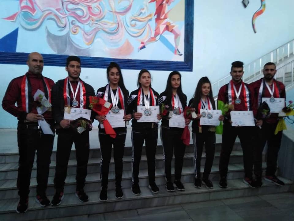 سوريا تحصد الذهب في بطولة العالم للأندية بالكيك بوكسينغ في الأردن