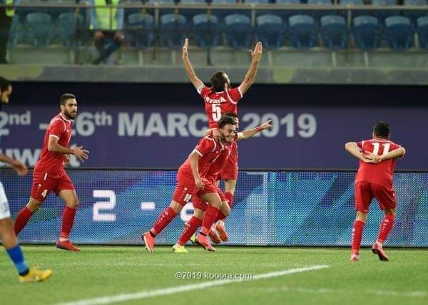 المنتخب السوري الأولمبي يتأهل مباشرة إلى نهائيات كأس آسيا للمنتخبات تحت ٢٣ عاماً