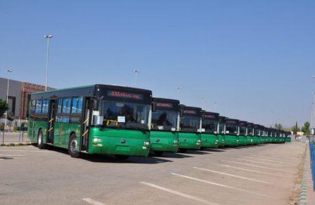 الصين تقدم 100 باص نقل داخلي لسورية