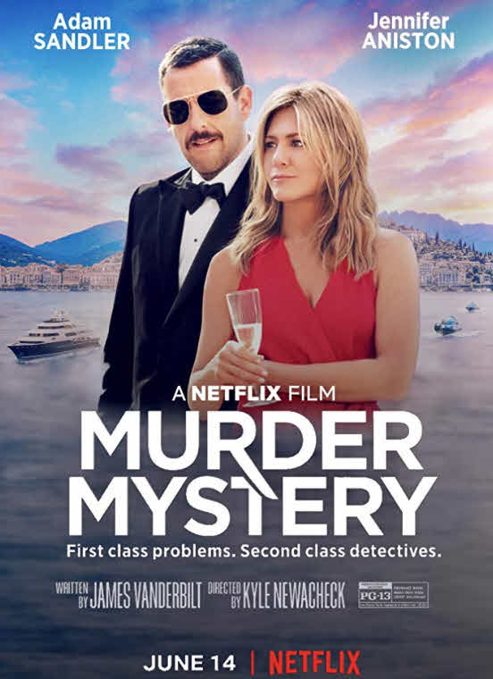 "Murder Mystery " يحقق رقماً قياسياً على  "نيتفلكس"