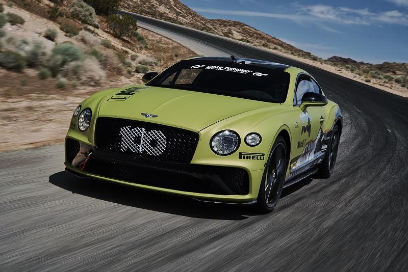 Bentley Continental GT تستعدّ لكسر رقم قياسي جديد في ’بايكس بيك‘(صور)