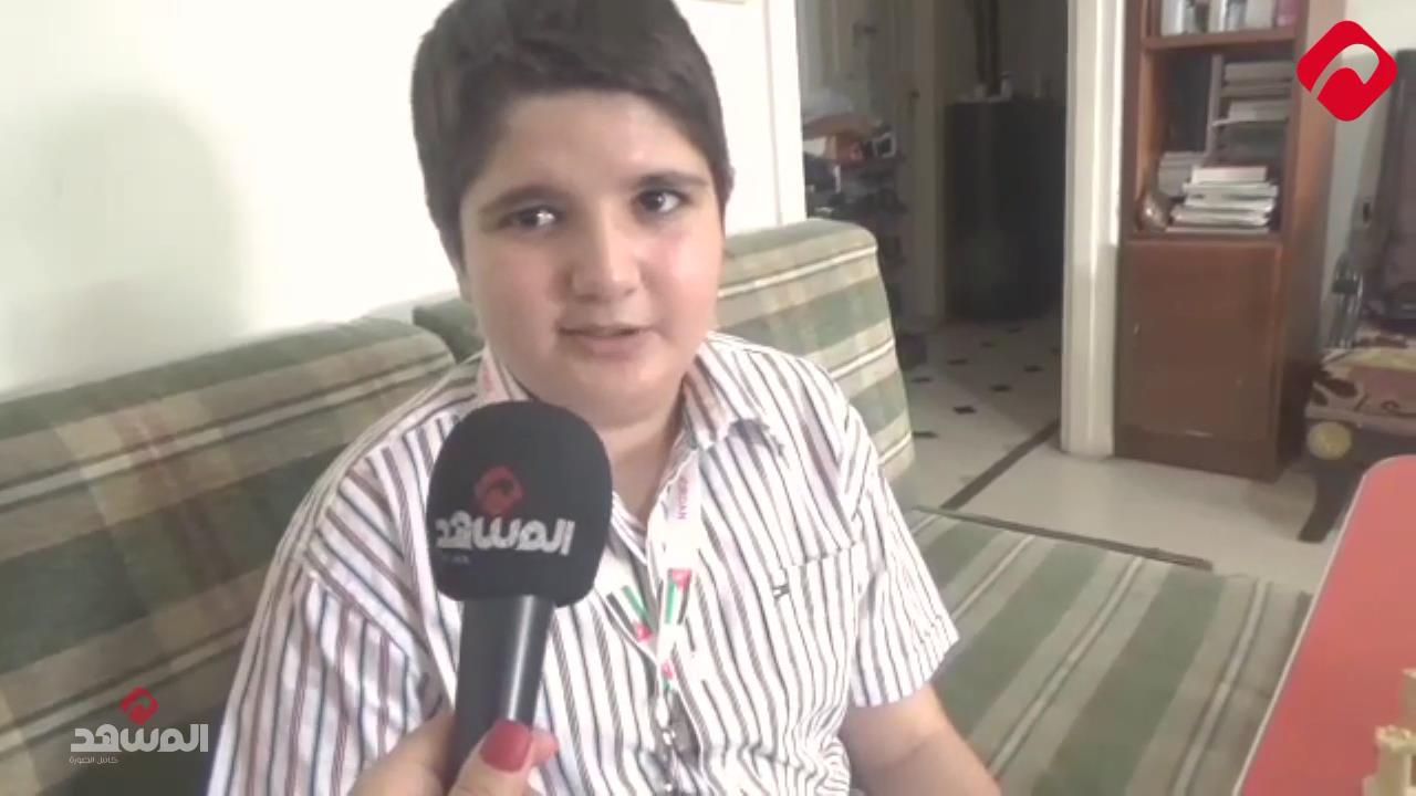 "عمره 12سنة" حسين عبود بطلاً للجمهورية والعرب في الشطرنج (فيديو)