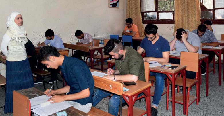 "تربية دمشق" الانتهاء من تصحيح أغلب أوراق الثانوية العامة للدورة الثانية