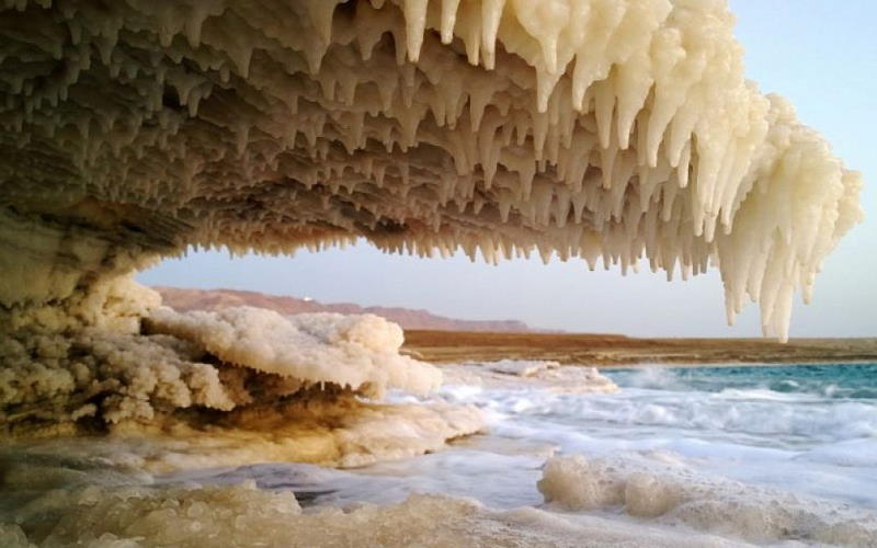 البحر الميت ينخفض لأدنى مستوى في التاريخ
