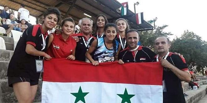 الفريق السوري يحرز 6 ميداليات جديدة  ببطولة غرب آسيا لألعاب القوى