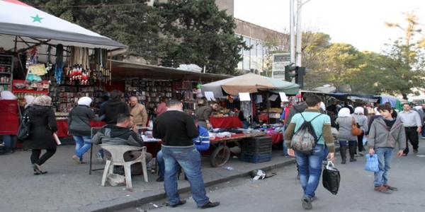 "محافظة دمشق" مواقع بديلة للبسطات قريباً
