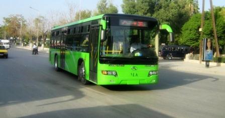 مراكز انطلاق الحافلات لمعرض دمشق الدولي