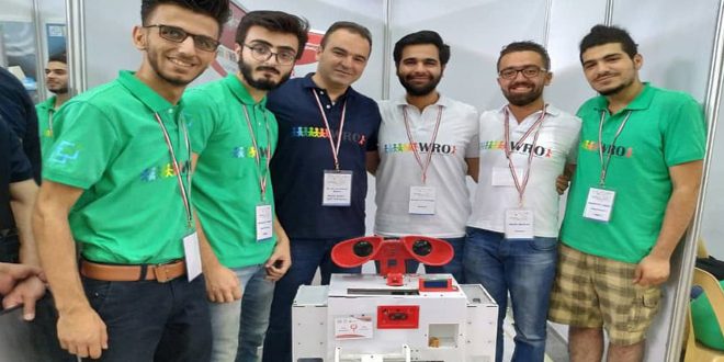 فريق طبي سوري يخترع "روبوت" لمساعدة الأطباء في المستشفيات
