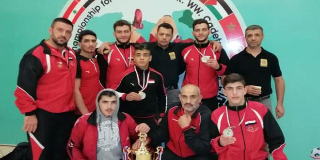 سبع ميداليات متنوعة لسورية في بطولة العرب للمصارعة
