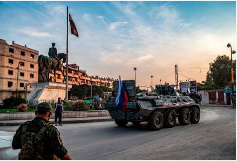 الجيش يصد هجوماً لمسلحي تركيا .. وأول دورية للشرطة العسكرية الروسية في القامشلي