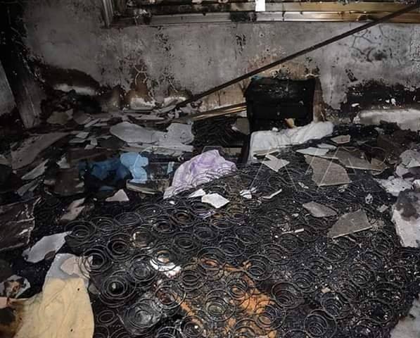 اللاذقية .. إخماد حريق في خزان كهربائي امتد إلى أربعة منازل سكنية