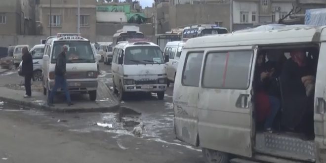 "محافظة دمشق" دراسة لرفع تعرفة وسائل النقل