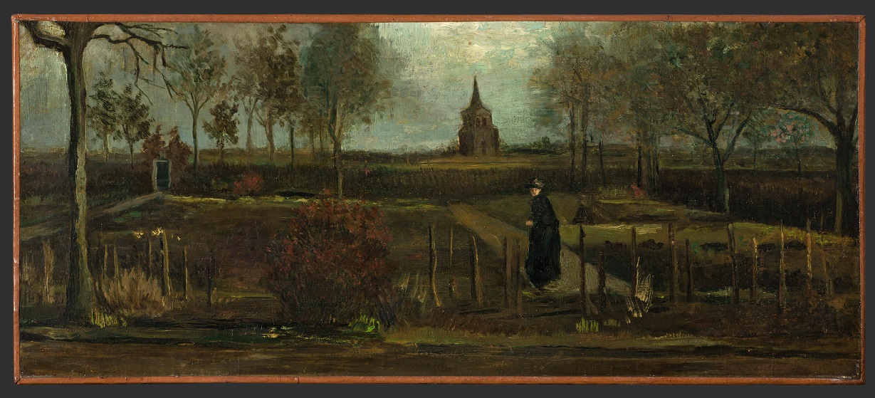 سرقة لوحة حديقة الربيع لفان جوخ من متحف هولندي