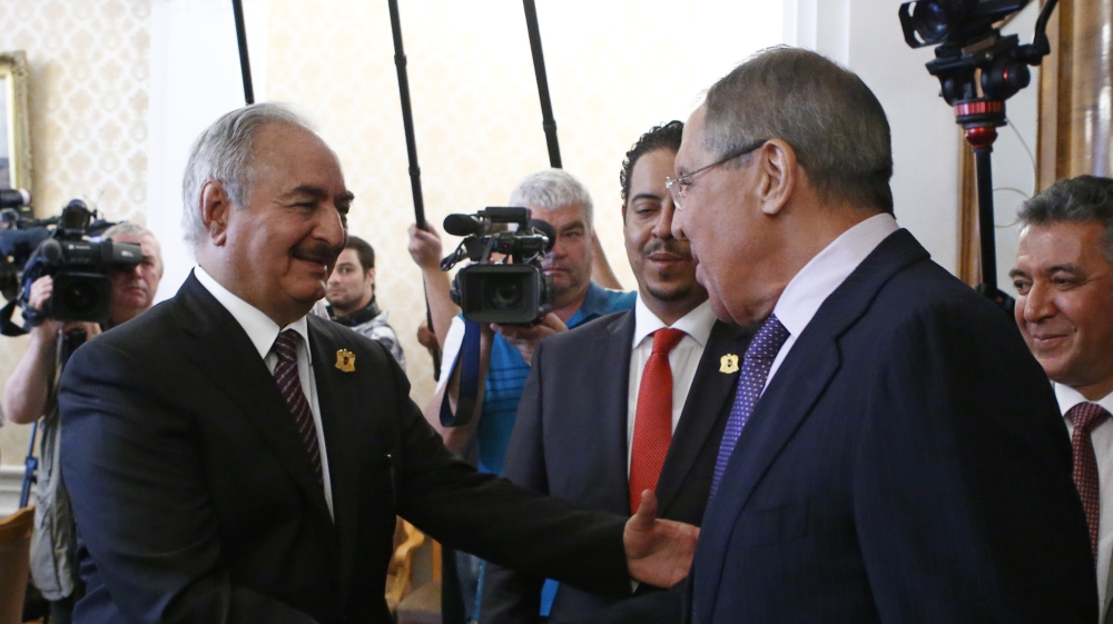 لافروف: روسيا قررت إعادة فتح سفارتها في ليبيا