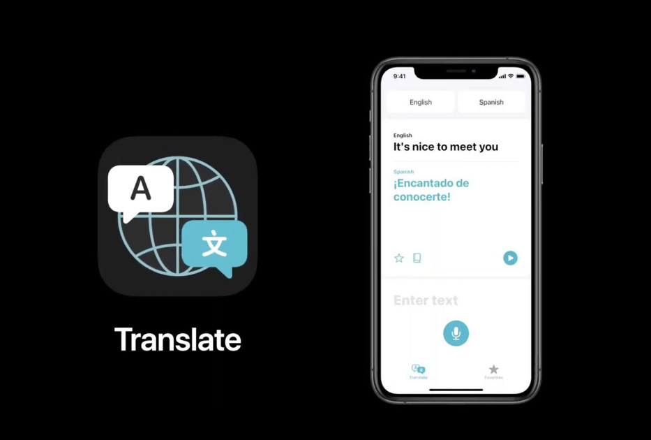 نظرة أولية على تطبيق الترجمة الجديد من أبل