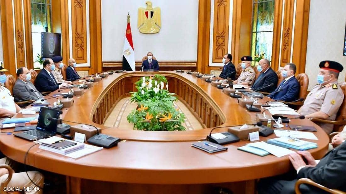 "مصر" تؤكد حقوق مصر المائية ووقف التدخل بشؤون ليبيا